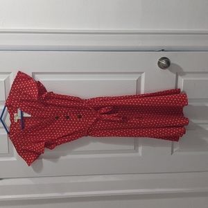 New/Unworn - Red polka dot dress